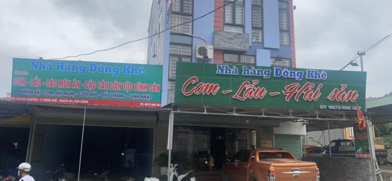 Nhà hàng Đông Khê - Xã Đông Khê