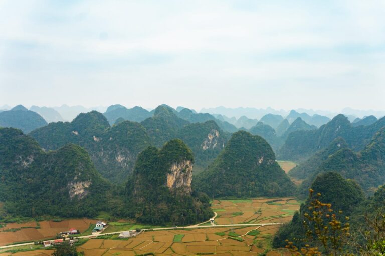 Phả Hùng panorama - Xã Hạnh Phúc