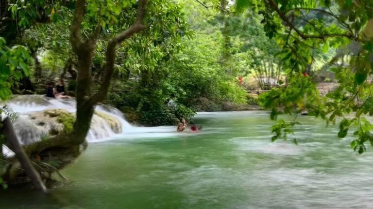 Thác nước Thoong Rung - Xã Bế Văn Đàn