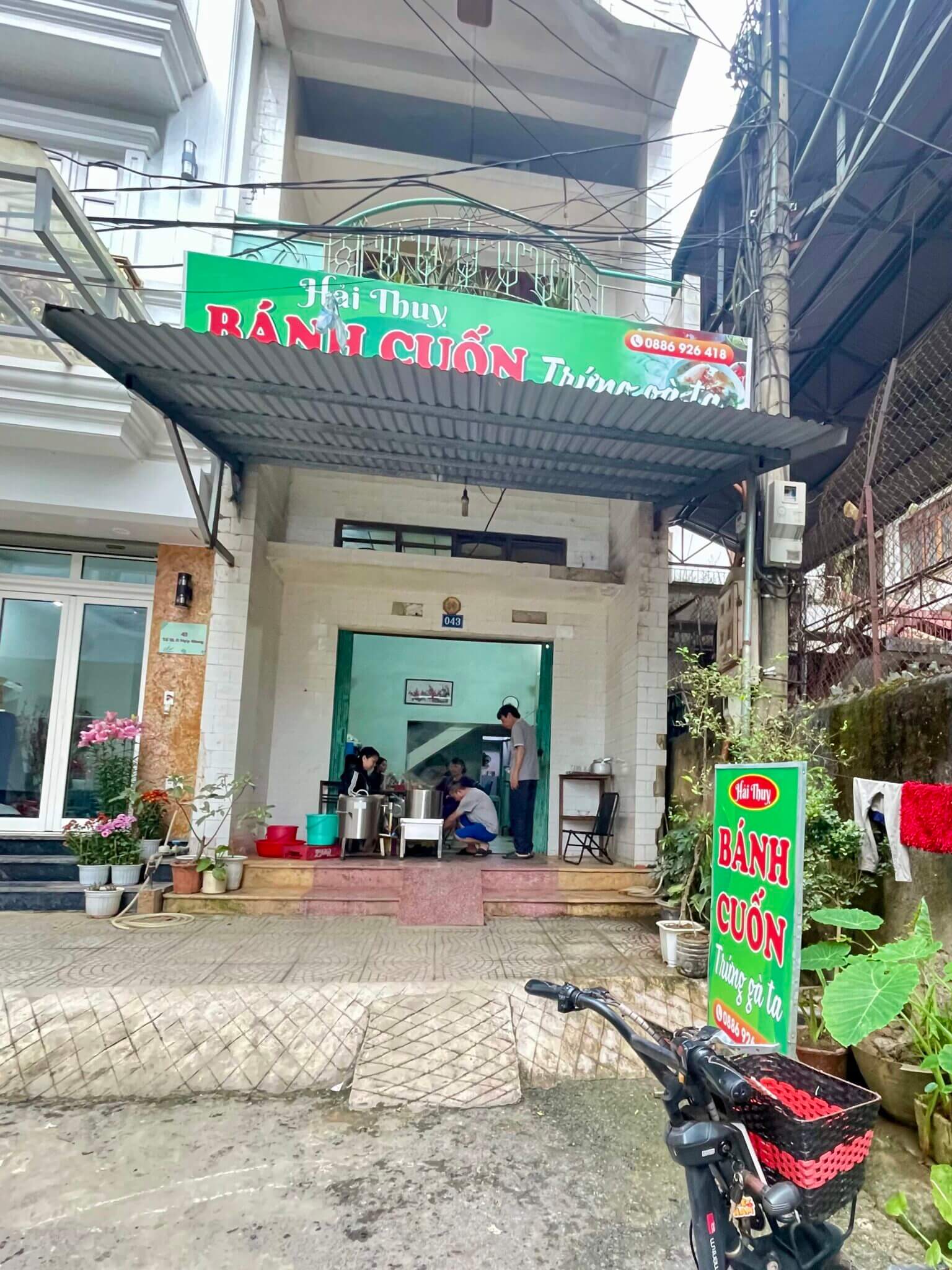 Bánh cuốn Hải Thuỵ