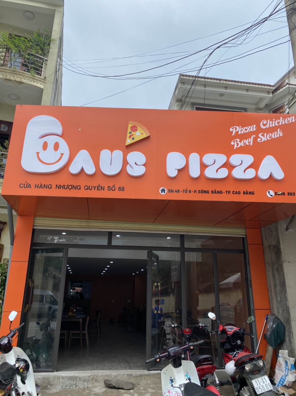 Bầu Pizza Cao Bằng