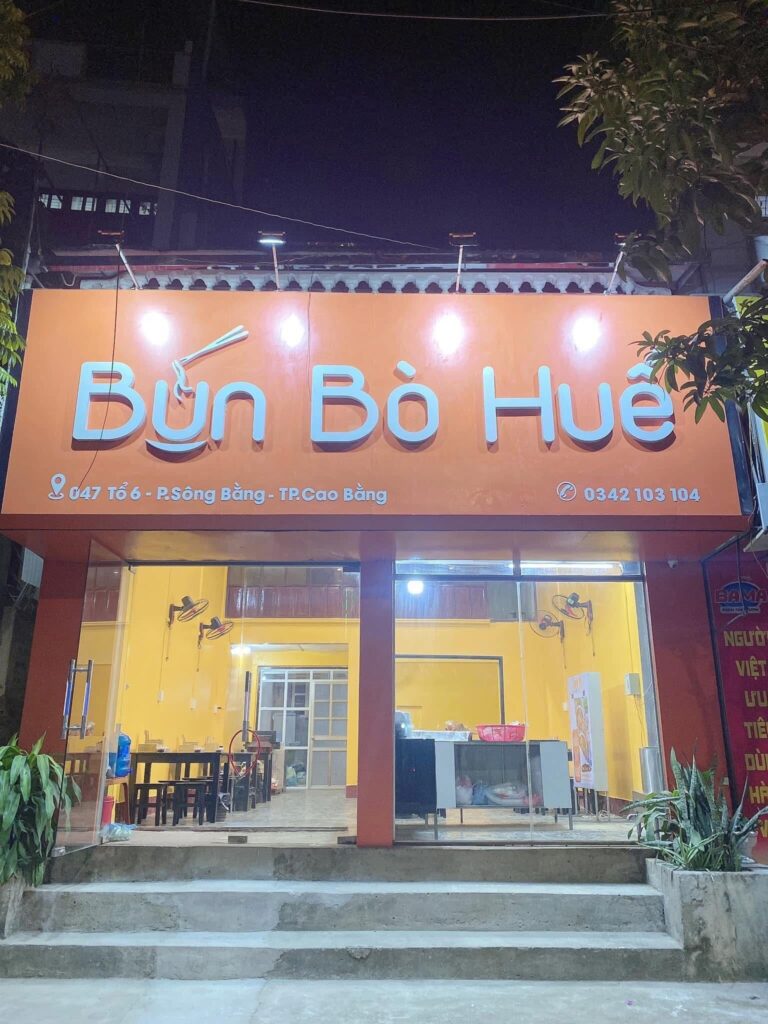 Bún Bò Huế - Phường Nùng Trí Cao