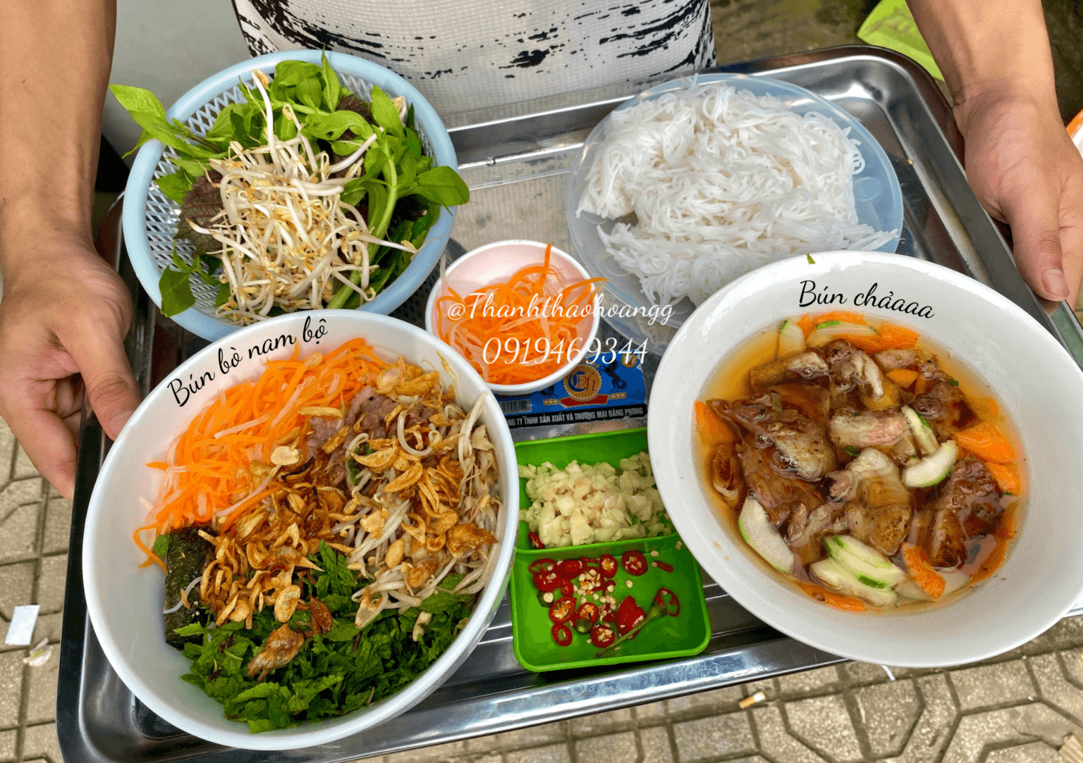 Bún trộn Cao Bằng