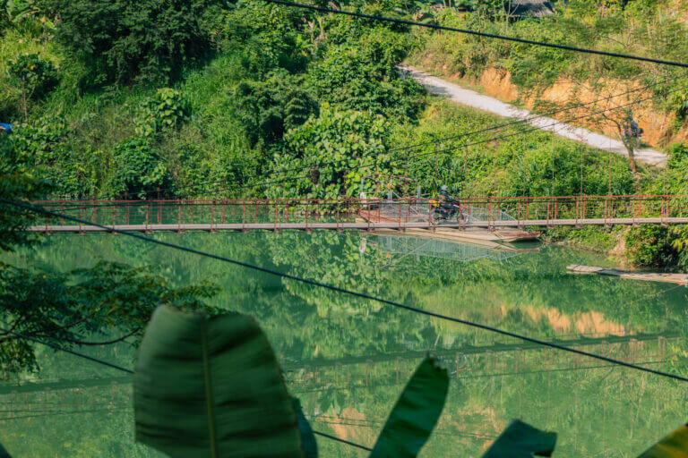 Cầu Treo Nà Khản - Xã Bảo Lạc