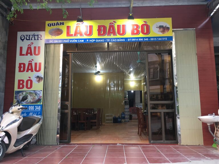 Lẩu đầu bò - Phường Thục Phán