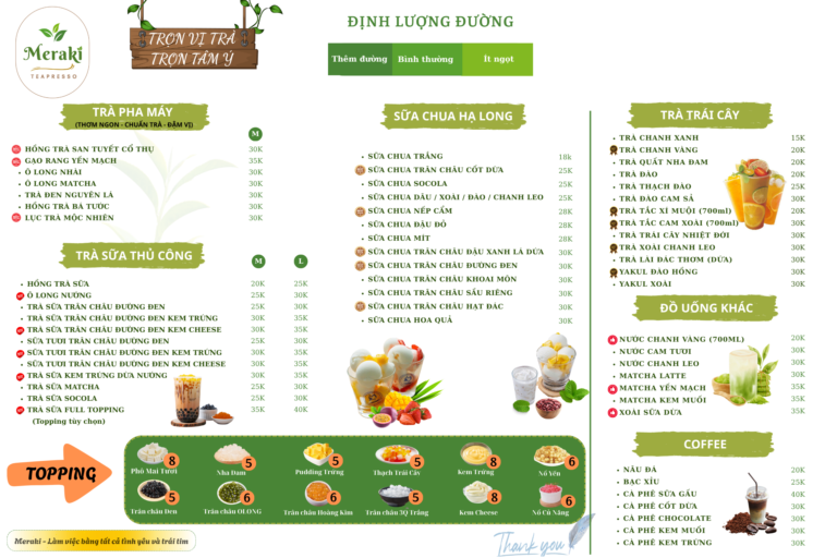 MERAKI TRÀ PHA MÁY CHUẨN VỊ - ảnh 3