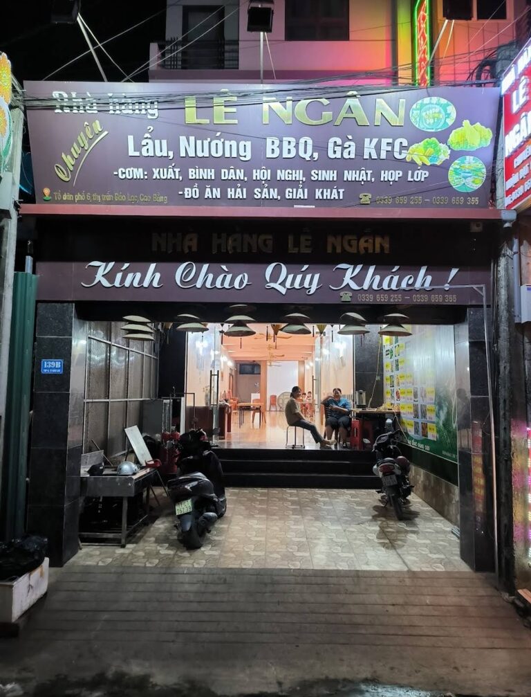 Nhà hàng Lê Ngân - Xã Bảo Lạc