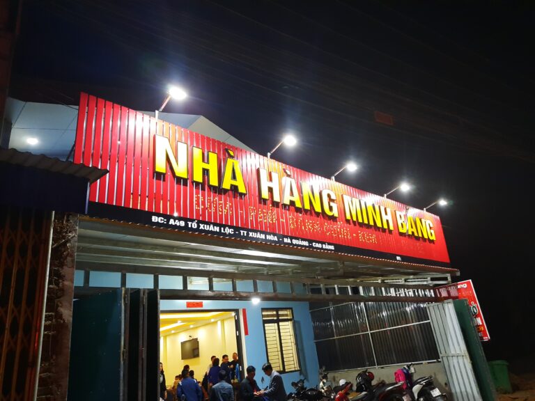 Nhà hàng Minh Bảng - Xã Trường Hà