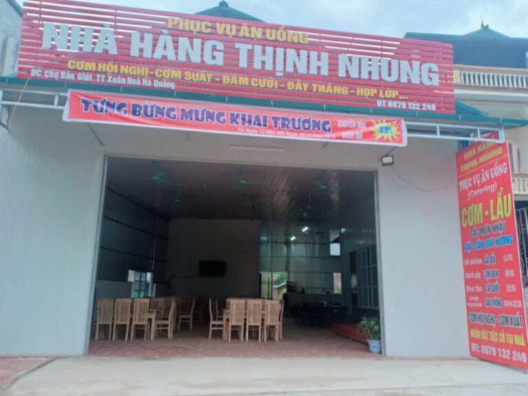 Nhà Hàng Thịnh Nhung - Xã Trường Hà