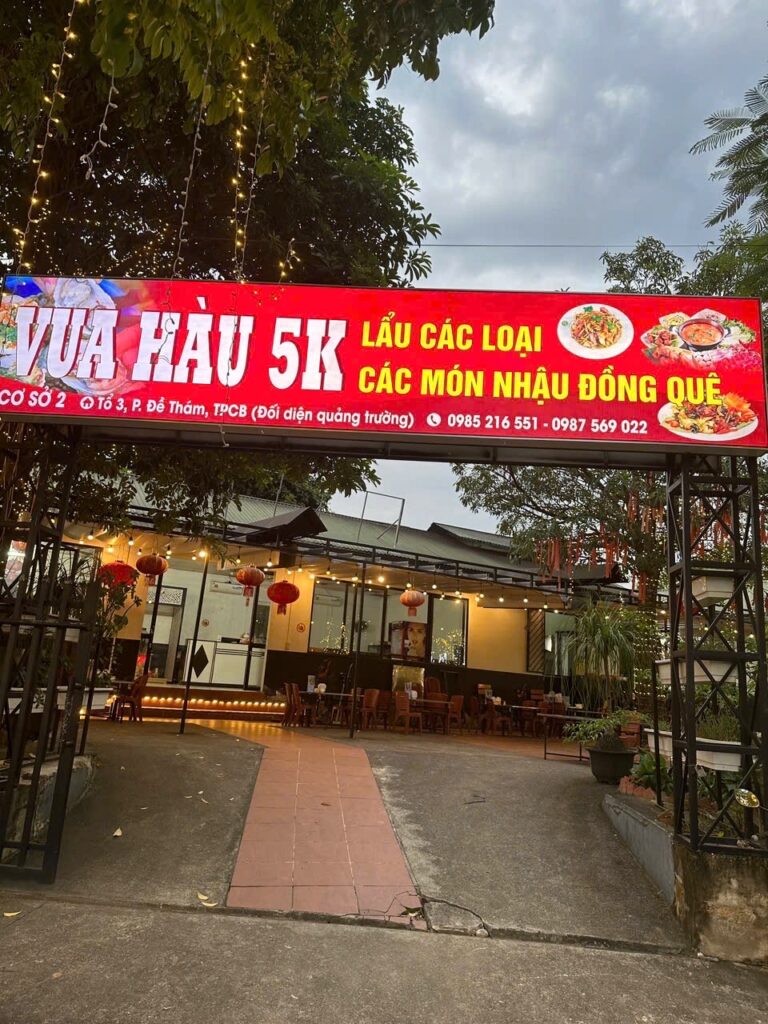 Nhà hàng VUA HÀU - Phường Thục Phán