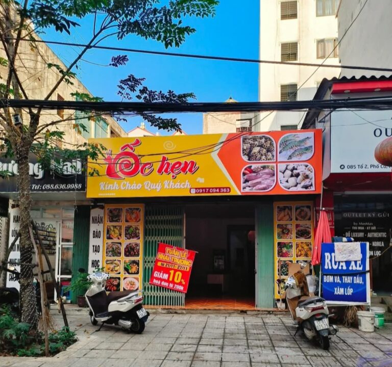 Ốc hẹn phố cũ - Phường Thục Phán
