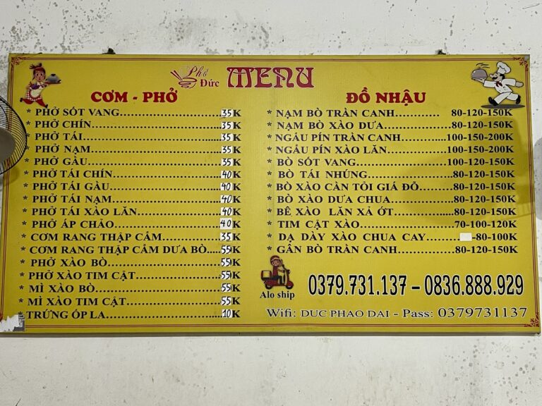Phở Bò Cơm Rang Đức Pháo Đài - ảnh 2