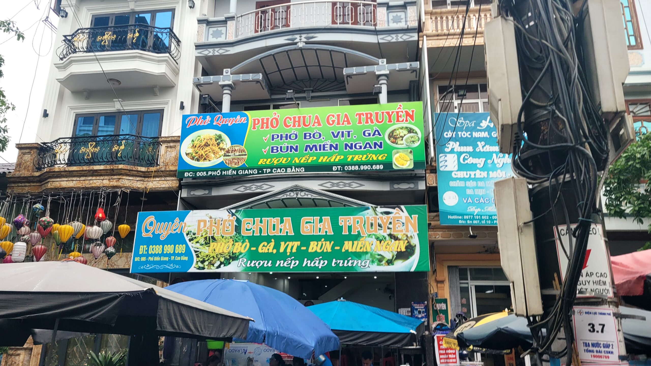 Quán ăn sáng Cao Bằng