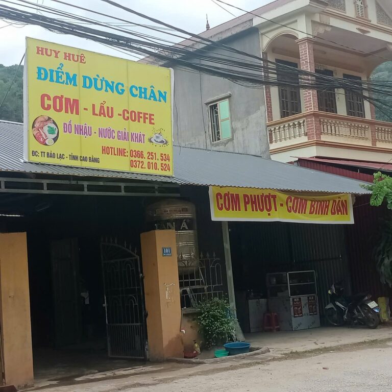 Quán Cơm Huy Huê - Xã Bảo Lạc