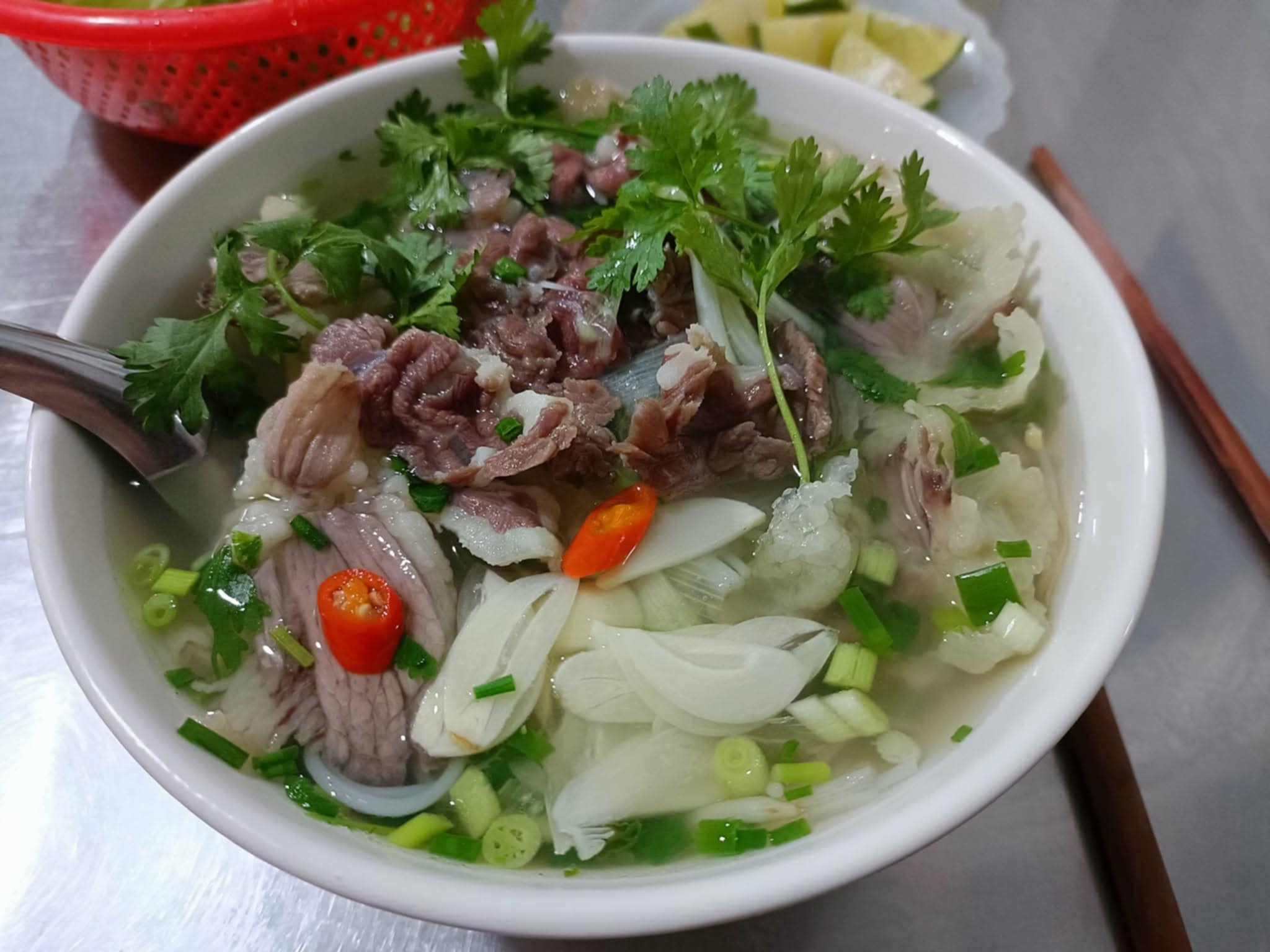 Quán cơm rang- phở bò