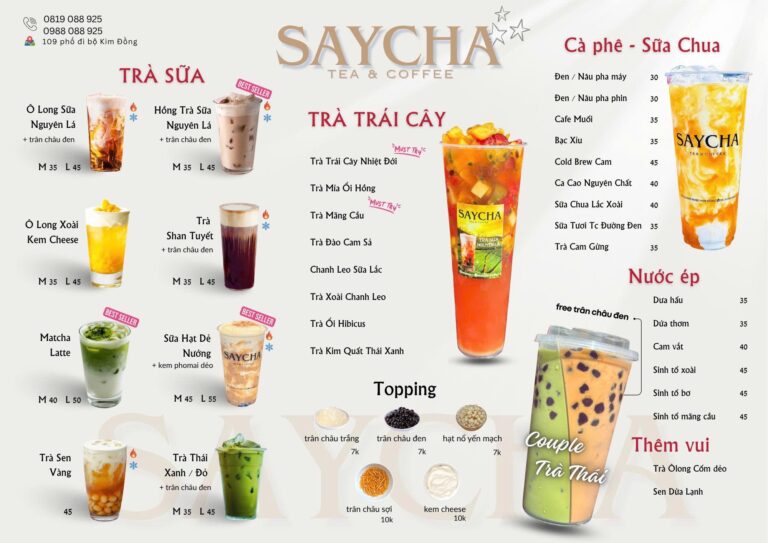 SayCha – tea & coffee - ảnh 2