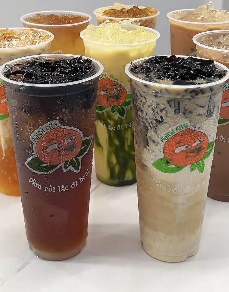 Trà Đào Dầm Peach City Pháo Đài - ảnh 2