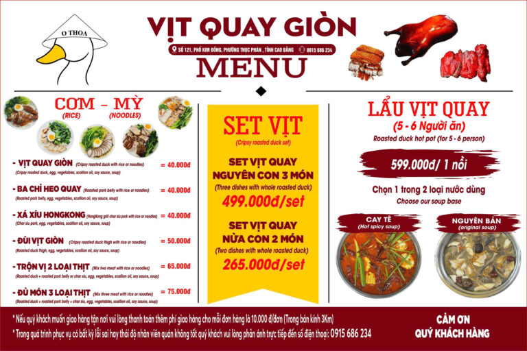 VỊT QUAY GIÒN O THOA - ảnh 2